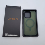 CANSHN Cover Magnetica Verde per Smartphone