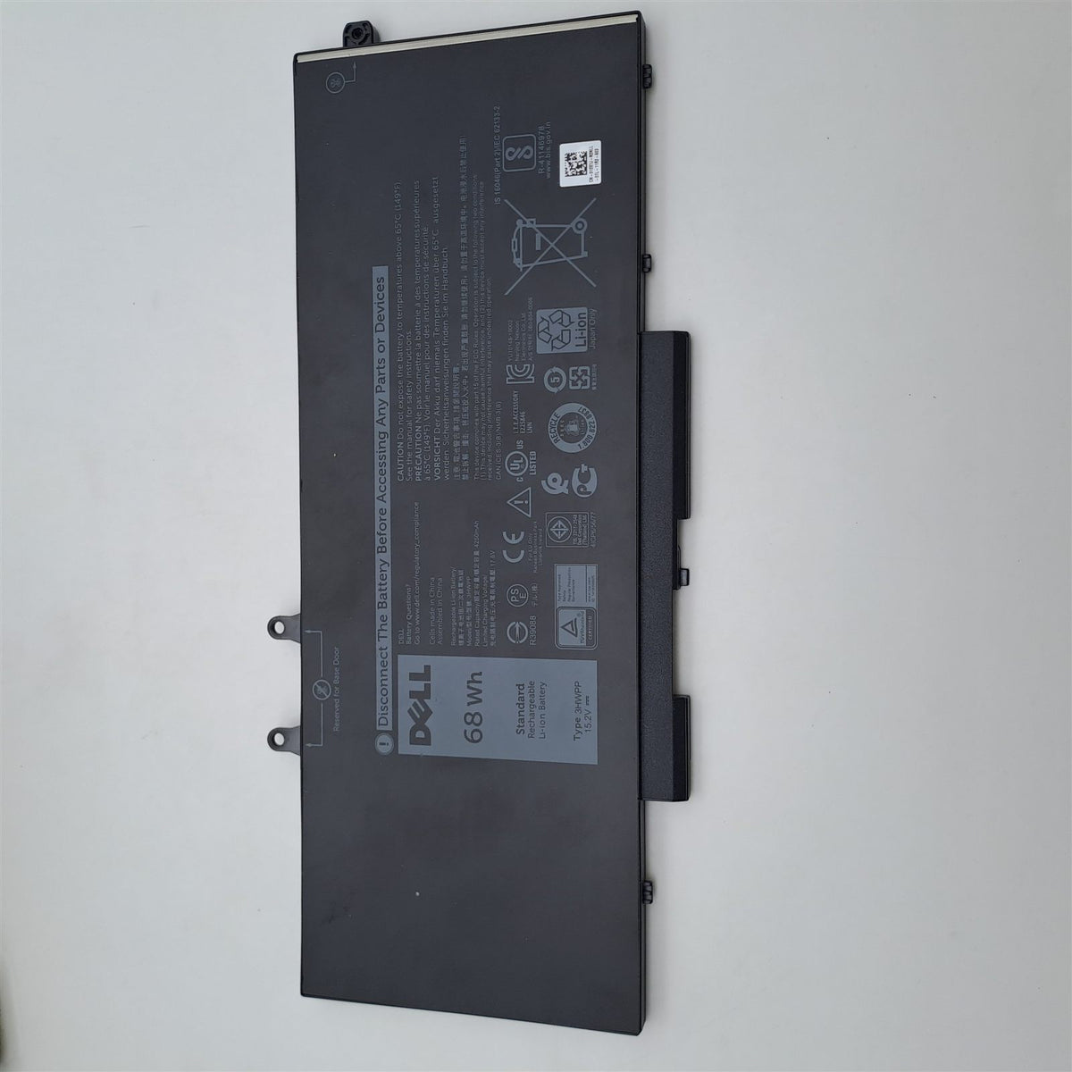Dell 3HWPP Batteria 68Wh per Notebook Dell Compatibili