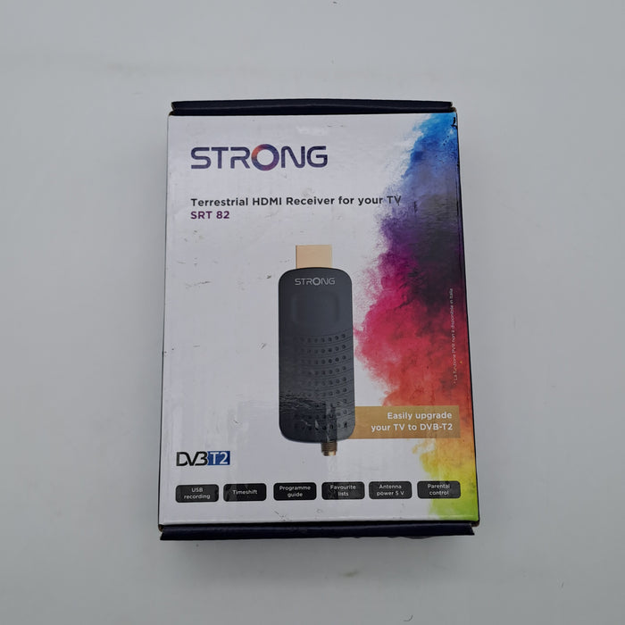 STRONG SRT 82 Decoder Digitale Terrestre DVB-T2 HEVC H.265 HDMI