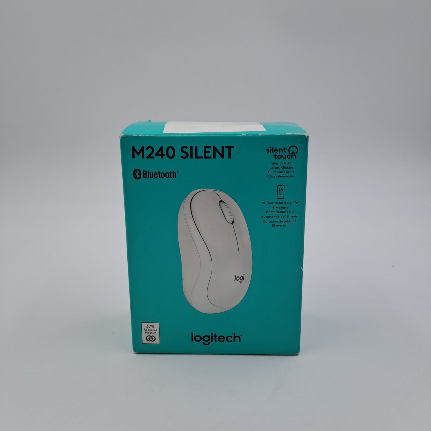 Logitech M240 Silent Mouse Bluetooth – Off White