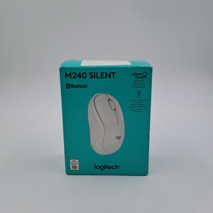 Logitech M240 Silent Mouse Bluetooth – Off White