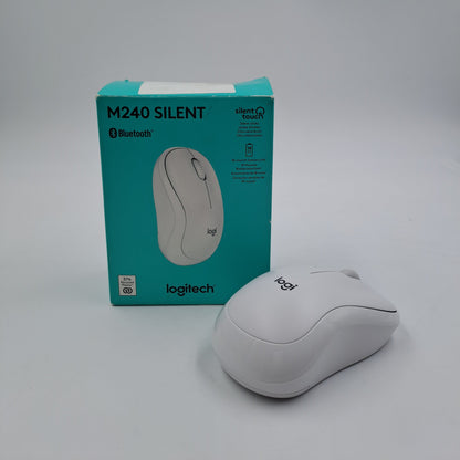 Logitech M240 Silent Mouse Bluetooth – Off White