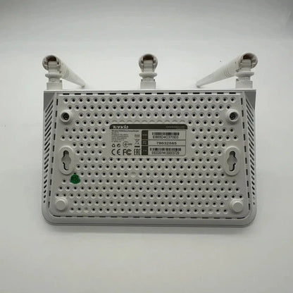 Router WiFi Tenda F3 Inalámbrico N300 de fácil configuración, 300Mbps, 3 antenas con fuente de alimentación y caja original