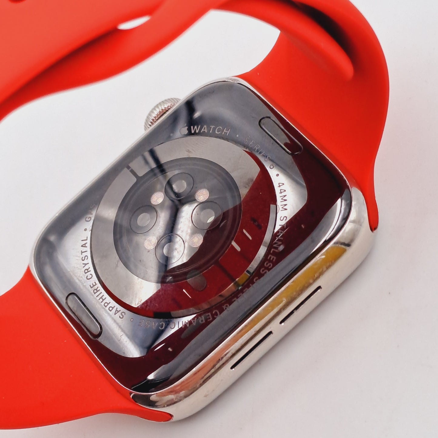 Apple Watch Series 6 44mm GPS + Cellular Cassa Acciaio Inossidabile Smartwatch