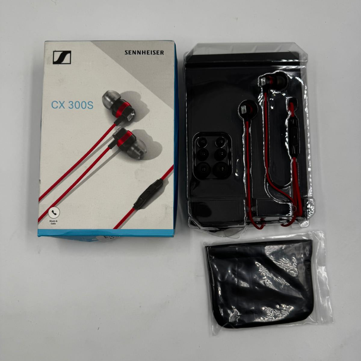 Sennheiser CX 300S In-Ear Headphones with Microphone and Volume Control