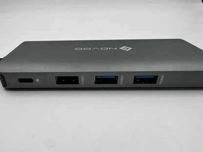 Novoo RM11 – Concentrador USB-C de aluminio 11 en 1