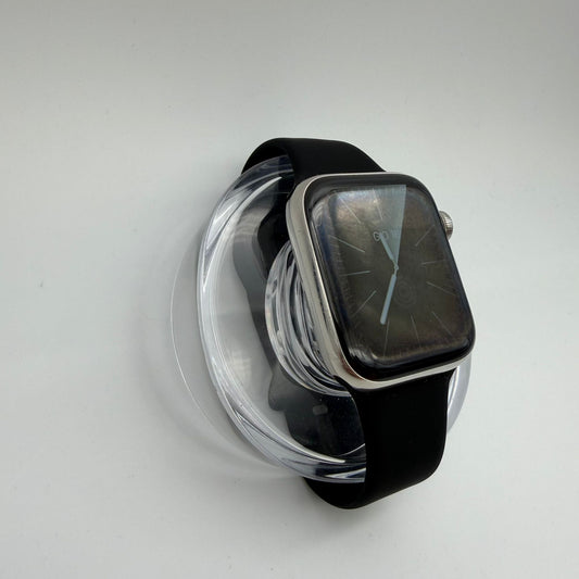 Apple Watch Series 6 44mm GPS + Cellular Boîtier en Acier Inoxydable