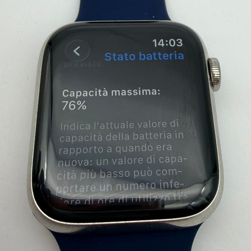 Apple Watch Series 6 44mm GPS + Cellular Stainless Steel Case