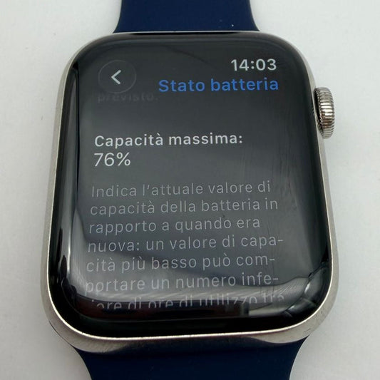 Apple Watch Series 6 44mm GPS + Cellular Stainless Steel Case