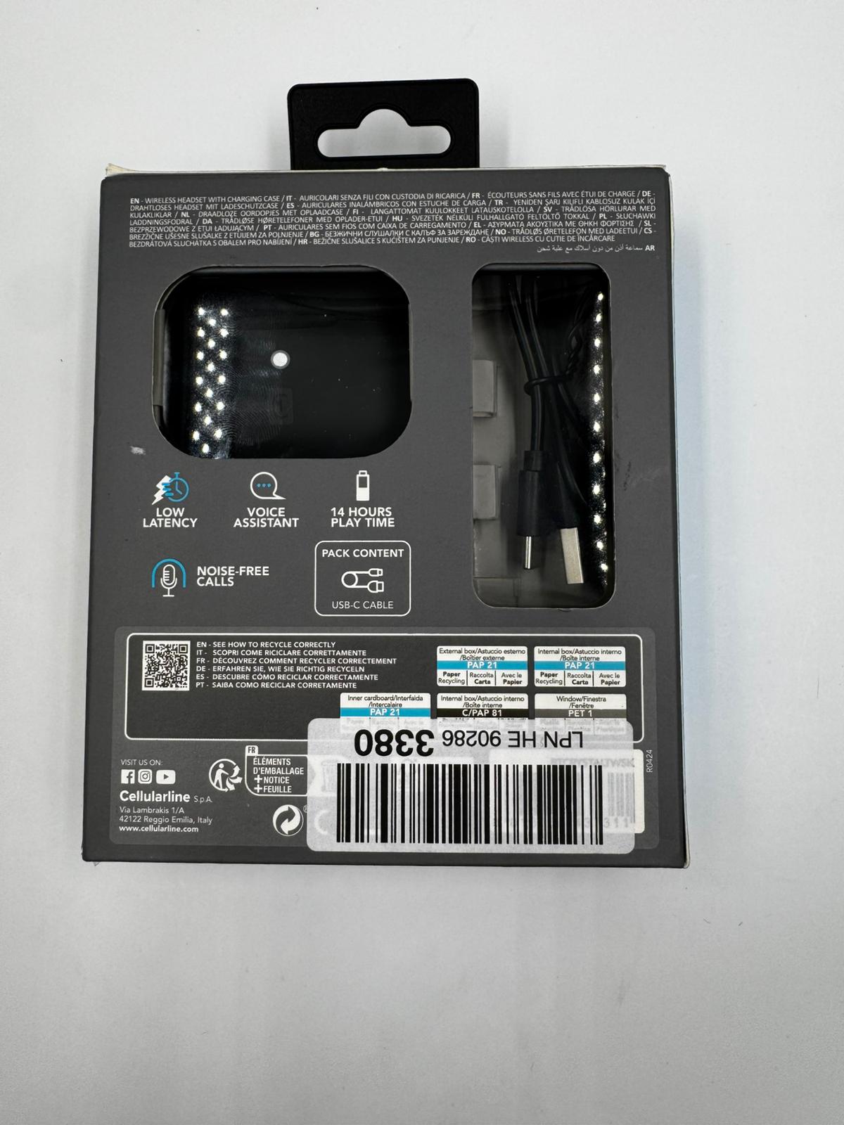 Cellularline Crystal Wireless Headphones