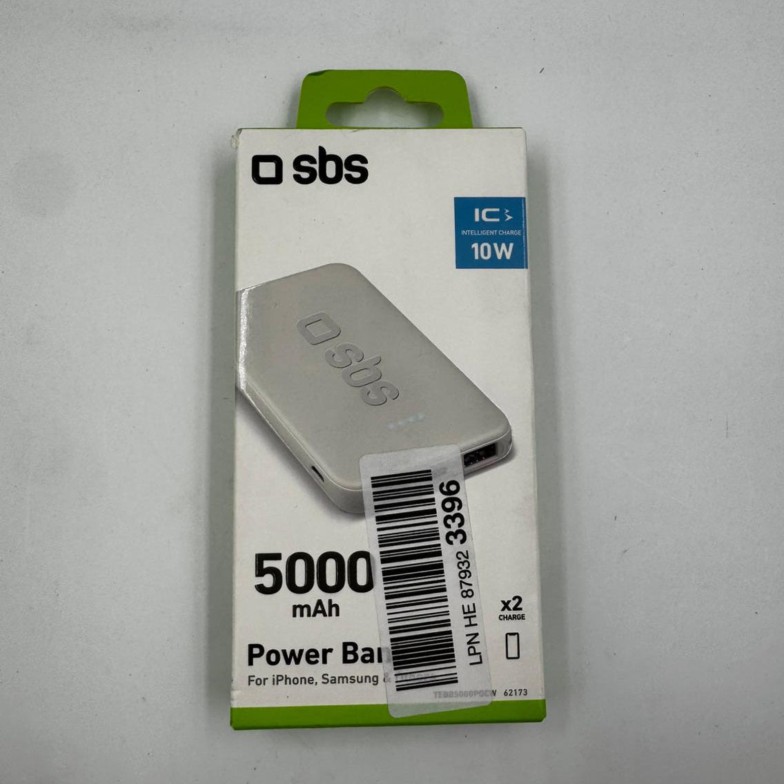 SBS Power Bank 5000 mAh Compact