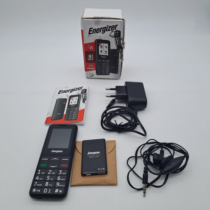 Energizer E4 Cellulare 2G Dual SIM con SOS e Torcia