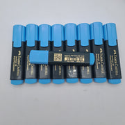 Faber-Castell Evidenziatori Blu – Set 9 Pezzi