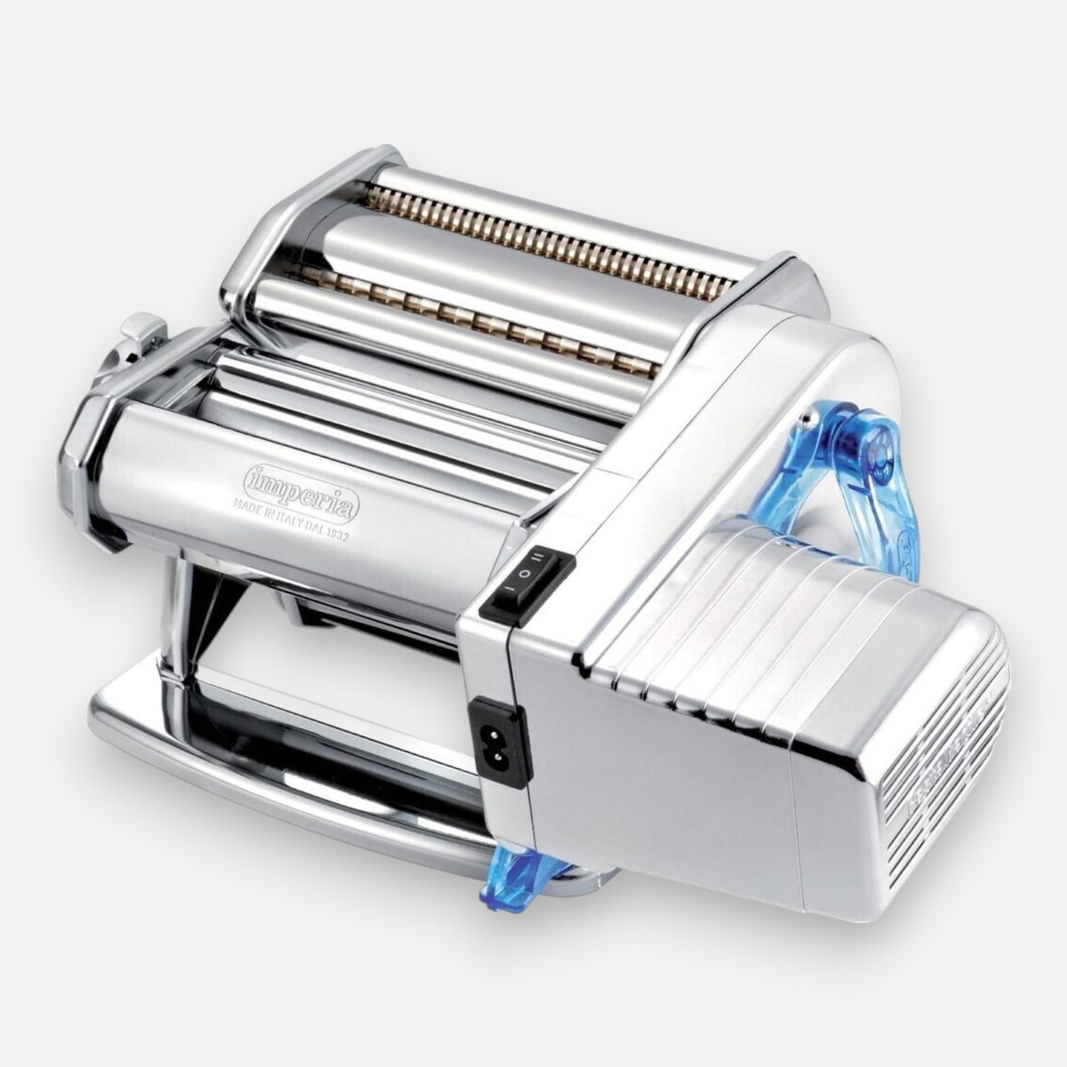 Imperia Electric iPasta Inox 4650 – Macchina per Pasta Elettrica e Manuale 65W