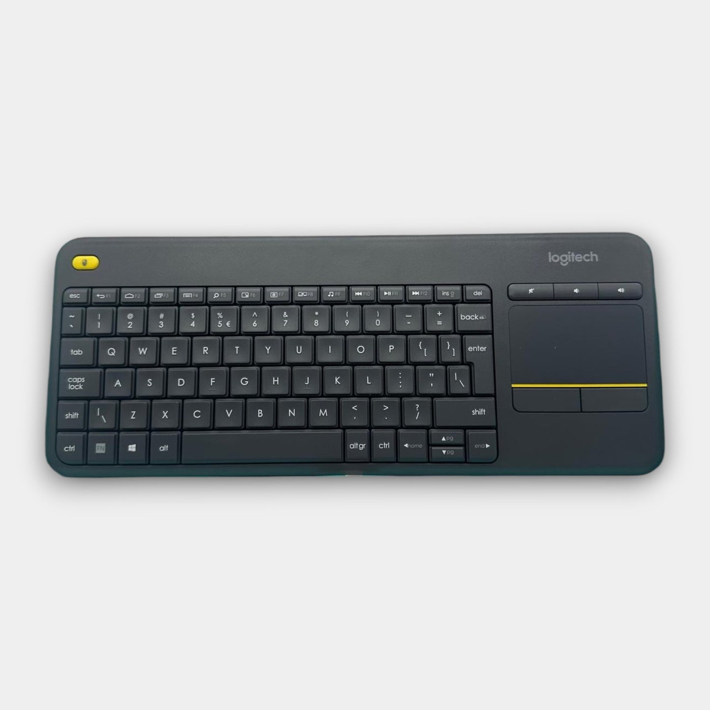 Logitech K400 Plus Tastiera Wireless con Touchpad
