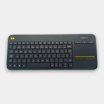 Logitech K400 Plus Tastiera Wireless con Touchpad
