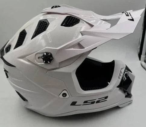 Casco Cross / Off-Road LS2 MX700 Subverter Evo Blanco Brillo – Talla L