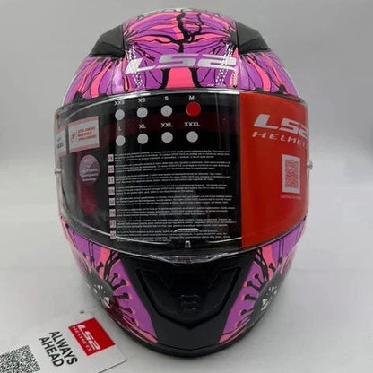 Casco Integrale LS2 FF353 Rapid Poppies Rosa – Taglia M