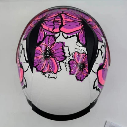 Casco Integrale LS2 FF353 Rapid Poppies Rosa – Taglia M
