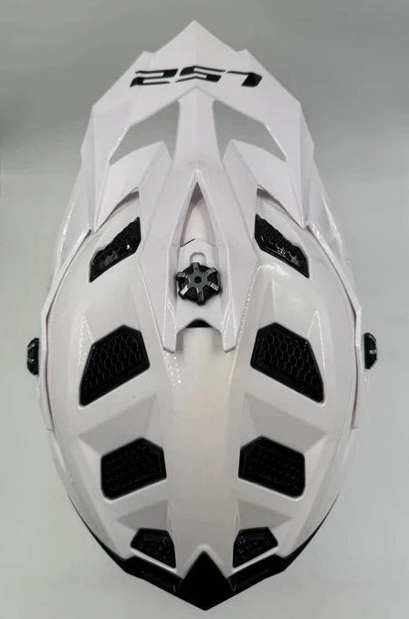 Casco Cross / Off-Road LS2 MX700 Subverter Evo Blanco Brillo – Talla L