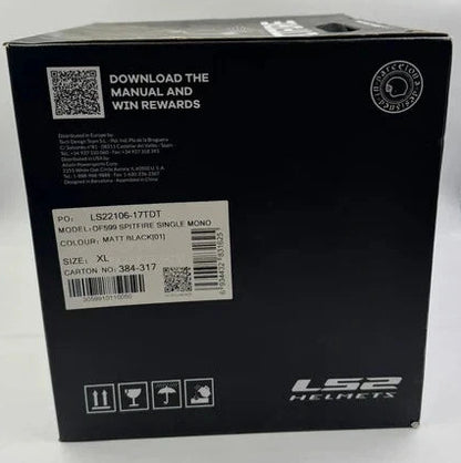 Casco Cross / Off-Road LS2 MX700 Subverter Evo Bianco Lucido – Taglia L