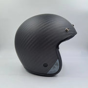 Casco Moto LS2 OF601 BOB Solid Carbon – Taglia M