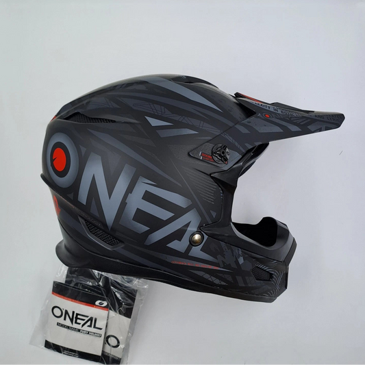 Casco O'NEAL Fury Helmet V.22 Synthy Negro – Talla L